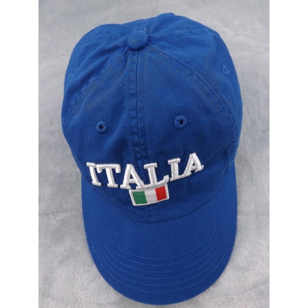 elidan Italia‎ Cap/Hat Men's  Adjustable Strapback Blue/Multi 100% Cotton - Picture 4 of 15